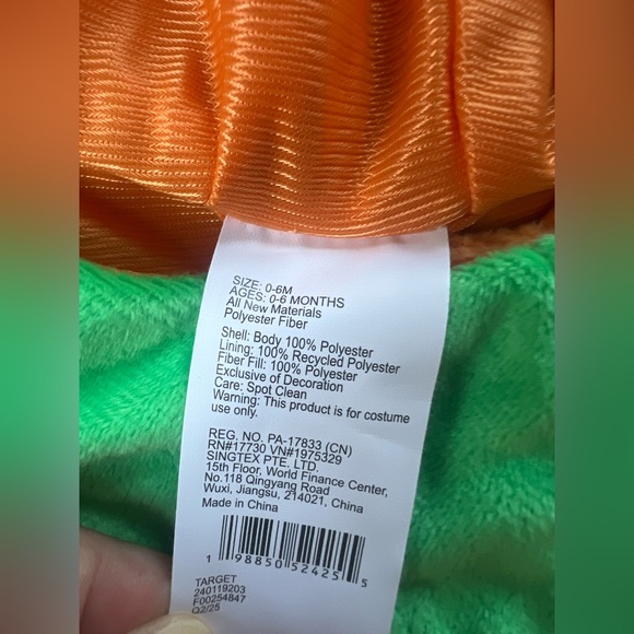 Pumpkin Costume for Kids - Picture 2 of 4